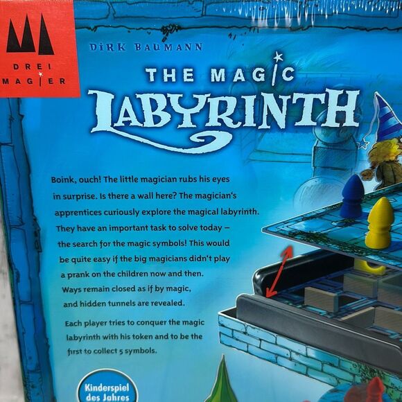 The Magic Labyrinth Board Game - Dirk Baumann 2009 New Factory Sealed - Picture 4 of 6